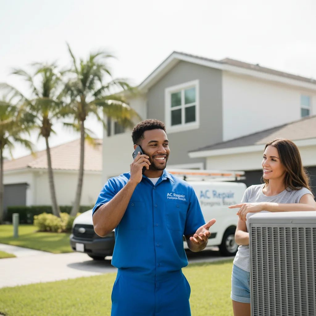 AC Repair Pompano Beach customer support in Oceanport